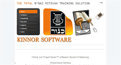 Desktop Screenshot of kinnor.com